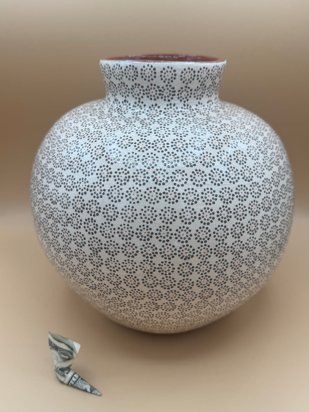 Handmade Flower Vase de Barro