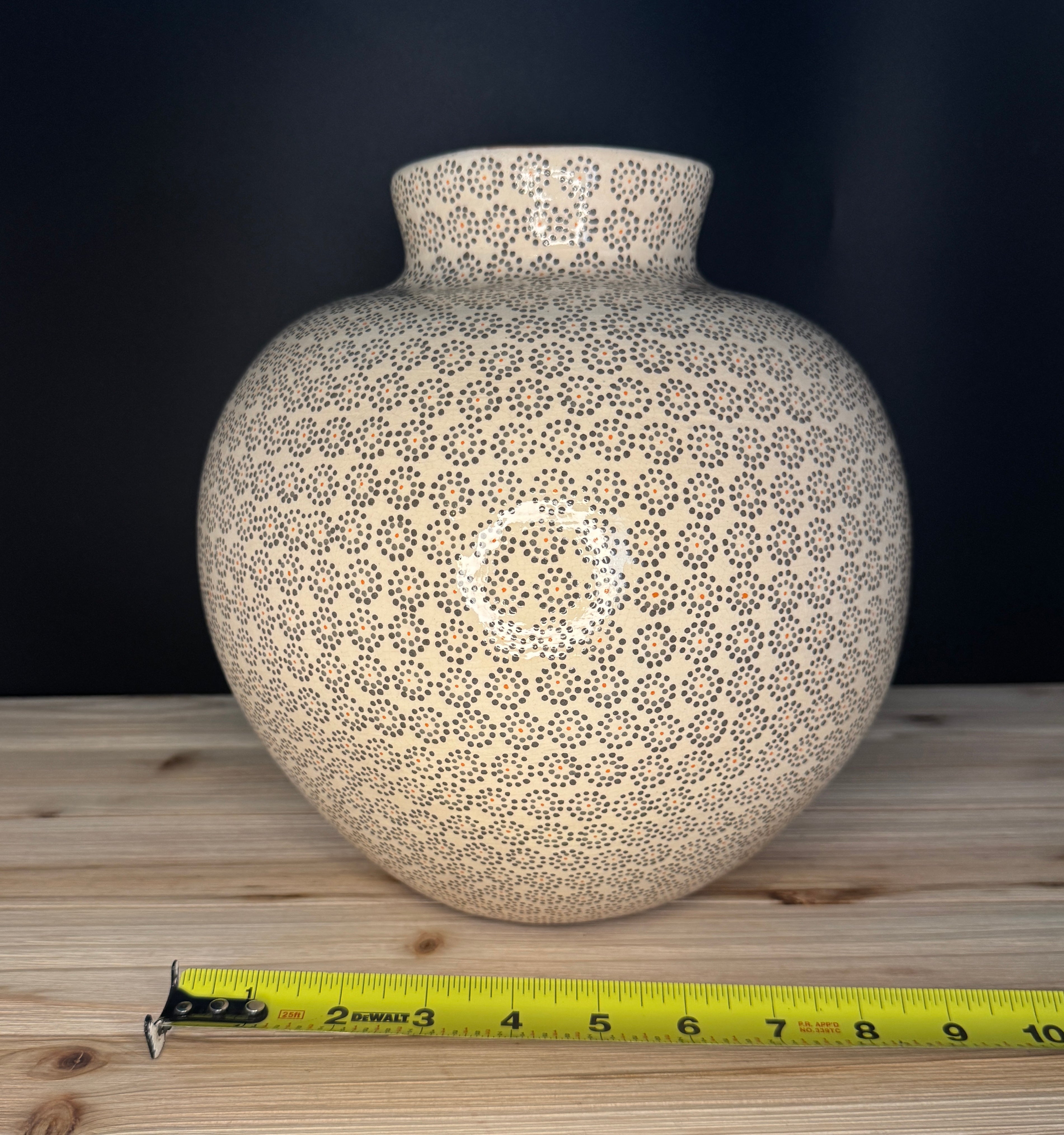 Handmade Flower Vase de Barro
