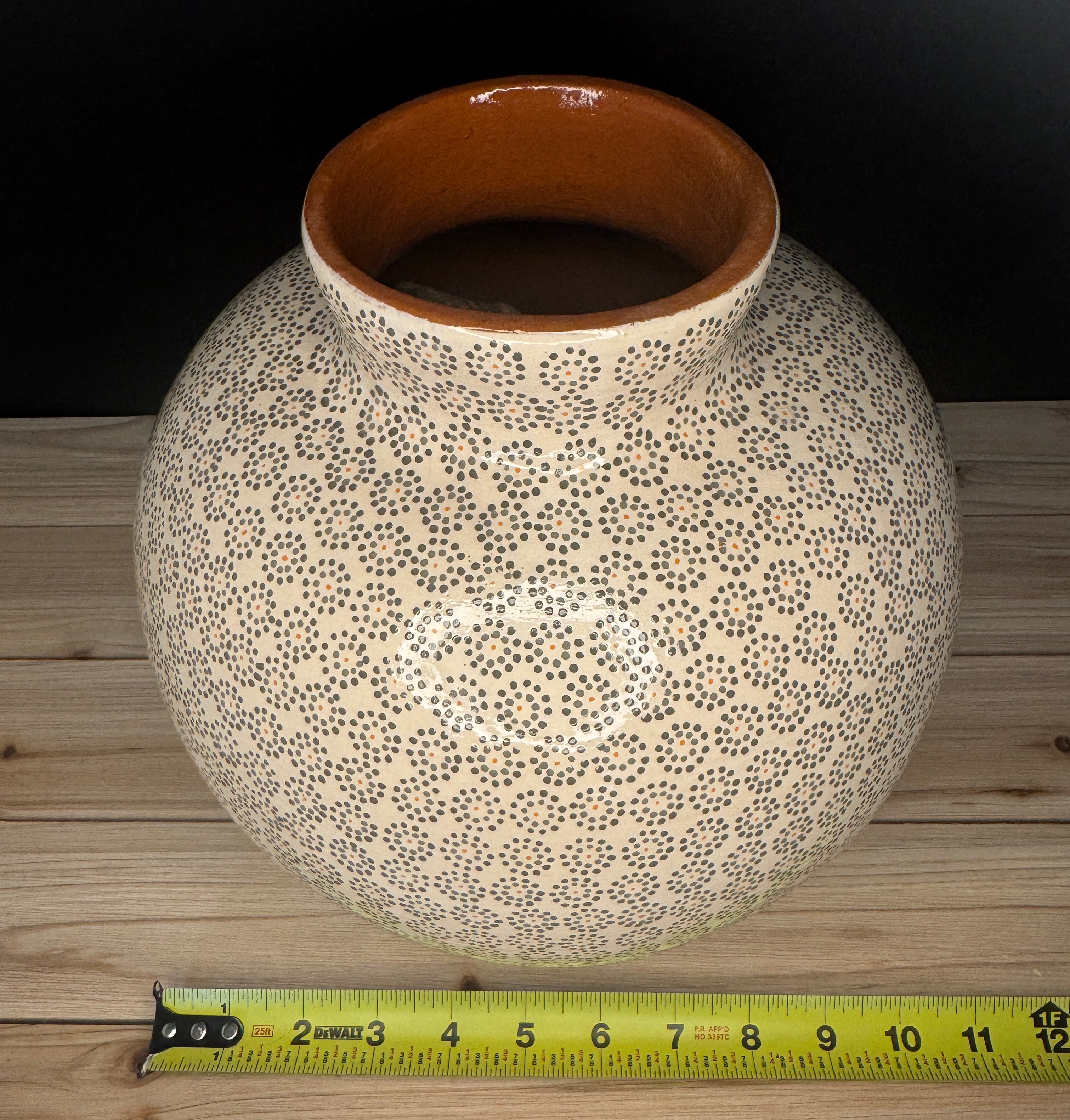Handmade Flower Vase de Barro