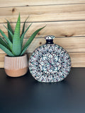 Handmade Talavera Ceramic Liquor Decanter- Multicolor