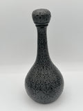 Black Talavera Ceramic Decanter