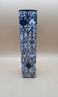 Handmade Talavera Ceramic Vase- Orange